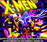 Заставка игры X-Men: Gamesmaster's Legacy